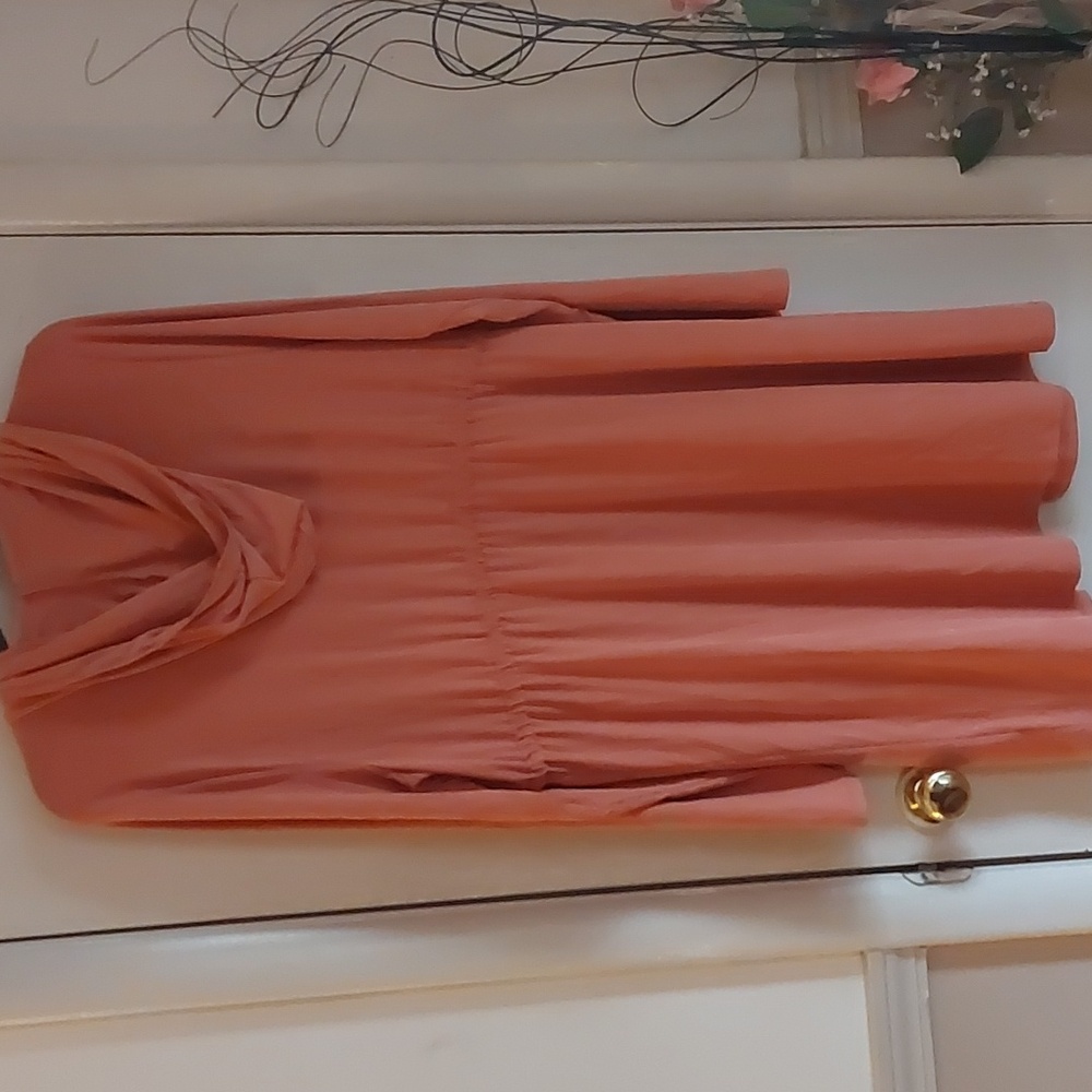Torrid Hooded Soft Anorak Cupro Rusty Brown Sz 1X - Picture 9 of 17